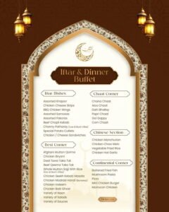 Top 20 Best Iftar Buffets in Multan for Ramadan Nights